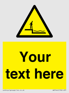 Custom Warning shallow water